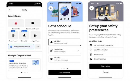 Uber makes its safety tools easier to access and customize