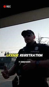 Just Flipping Off a Cop, A Driver Is Pulled Over and The Standoff Leaves Officers Flustered