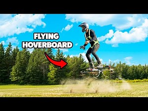 I Built a REAL Life FLYING HOVERBOARD