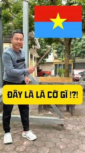 What is the "Lá Cờ Cuoiis" flag? 😂 | trolling dad and son
