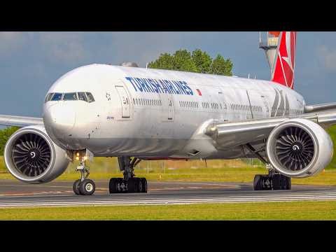✈️ MORE SUPER CLOSE UP Airplane TAKEOFFS 1 HOUR 🇳🇱 Amsterdam SCHIPHOL Airport Plane Spotting AMSEHAM