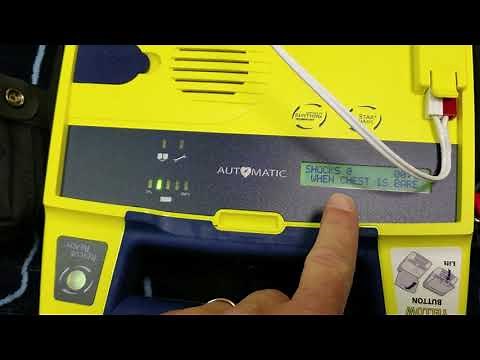 Powerheart aed g3: how to use it and self test