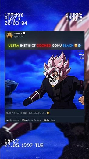 Bro Cooked Against Ultra Instinct 🤯🥶 #dragonball #goku #shorts #amv