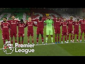 Anfield pays tribute to Diogo Jota, Andre Silva with moment of silence | Premier League | NBC Sports