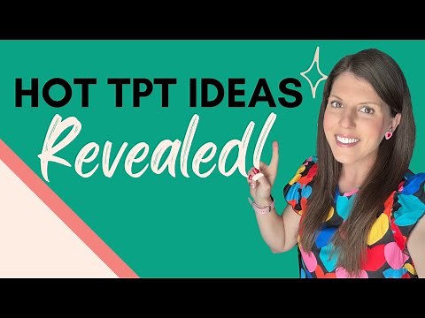 BEST Selling Ideas For New TPT Sellers RIGHT NOW!