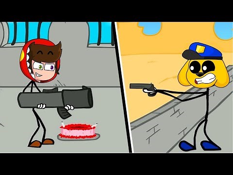 ESCAPA DE LA PRISION DE MIKE 😱 RAPTOR Y MIKECRACK STICKMAN