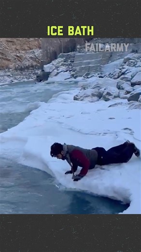 Snowy mountain fails 🏔️❄️ #fails #hiking #camping | FailArmy