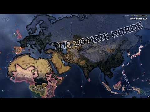 HOI4 TIMELAPSE: ZOMBIES INVASION MOD