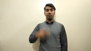 Watch how to sign 'postal card' in American Sign Language.