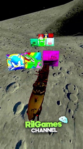 GUESS ALL SIZE EVOLUTION RAINBOW CRABTANIC MOON in Garry's Mod