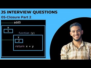 05-Closures in JavaScript Part 2: Examples & Closures with Parameters | Closure شرح بالأمثلة العملية