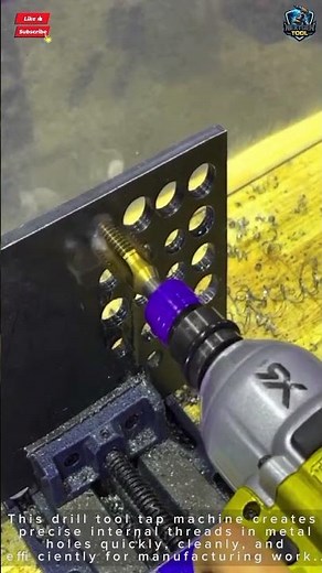 Drill Tool Tap Fast Machine for Precision Thread Holes#tool