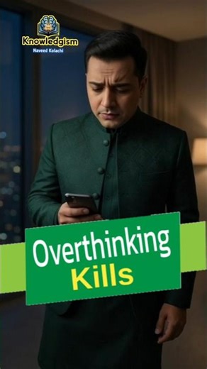 Overthinking is Silent Poison 💭 – Learn to Control It | #motivation