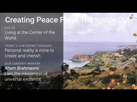 Day 22 | Creating Peace from the Inside Out | 21-Day Meditation Challenge | Deepak and Oprah
