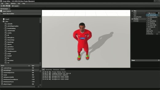 [绿茵吧FIFA教程]FIFA19 如何用Frosty Editor工具编辑及制作球衣、脸型、logo、足球等等