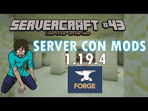 COMO CREAR UN SERVIDOR DE MINECRAFT 1.19.4 CON MODS - FORGE - SHOCKBYTE