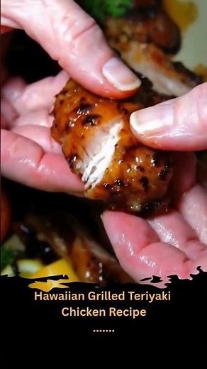 Hawaiian Grilled Teriyaki Chicken