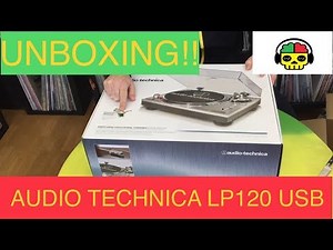 UNBOXING! Audio Technica AT-LP120-USB (ENGLISH SUBTITLES) Tutorial, montaje y calibrado - Easy setup