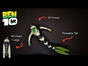 Custom Ripjaws Figure - Ben 10 Marvel Legends Style