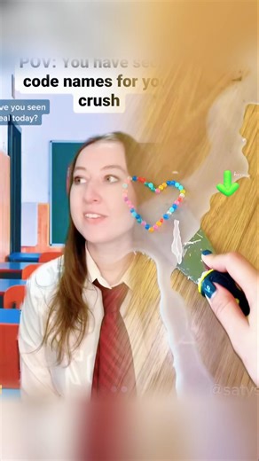 POV: You use code names for people at school #shorts #comedy #relatable #schoolmemes