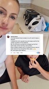 ✨️ Super simple, one bowl recipes ✨️ Zero wasted preheating time ✨️ Ready in just 12 mins! 💨 ✨️ Small batch baking - make as you need, when you need ✨️ Cheap, tasty, kid-approved snacks at the ready, no expensive grocery store top-ups required 💰 👋🏼 Our air fryer safe baking moulds recipes are ready when you are! 😁👩🏼‍🍳 https://www.lunchboxmini.com/collections/krumbsco/products/krumbsco-lunchbox-bites-muffin | Lunchbox Mini