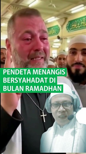 Pastor Cries While Saying Shahada in the Month of Ramadan #convert #convertingtoIslam #convertsto...