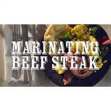 How to Make Marinating Beef Steak