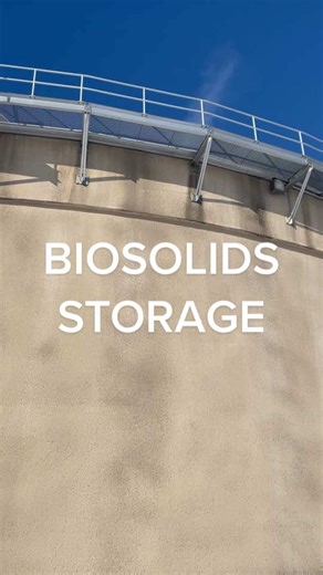 💧💩 Each winter, we store biosolids in huge storage tanks. In spring, biosolids are emptied, hauled to fields and injected as fertilizer. 💩💧 #fertilizer #poop #wastewater #cleanwater #recycle