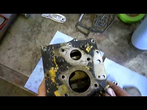 Injection pump fuel leak on Cat 3208