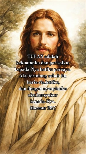 Mzmur 28:7 #jesuschrist #ayatalkitab #shortrohani #lagurohaniterbaru #worshipsong