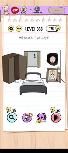 🧠 Brain Test Level 358 SOLVED! 😱 Ultimate Brain Trick!