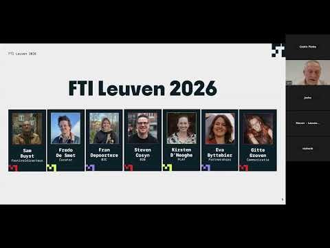 FTI Leuven kick-off (Webinar)