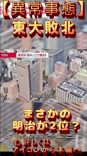 Meiji's rise to power #Meiji University #University Entrance Exam #Ranking