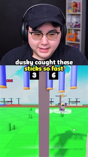 Dusky Caught These Sticks So Fast #roblox