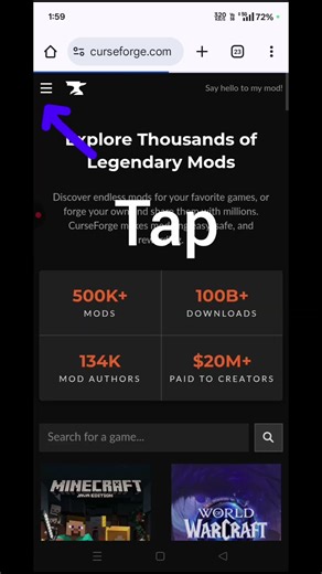 Best website minecraft mod 🚀