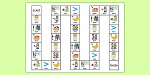 Word Initial Voiced th Board Game