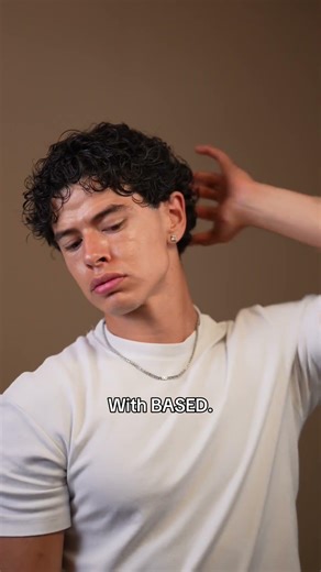 Styled with BASED Curl Cream and Curl Mousse