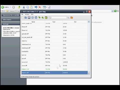 GTA SA - Car Installation with Alci's IMG Editor