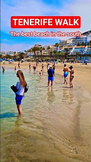TENERIFE 🇪🇸 Beach Walk | LAS VISTAS 🏝️