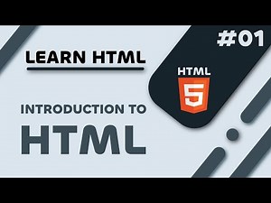 HTML Tutorial #1: What Is HTML? Build Your First Website