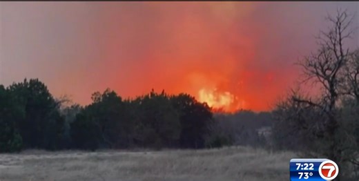 Texas fire burns more than 33,000 acres - WSVN 7News | Miami News, Weather, Sports | Fort Lauderdale