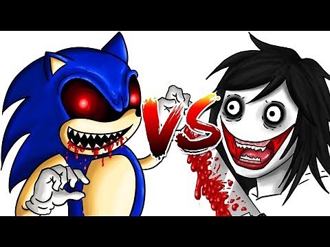 SONIC.EXE VS JEFF THE KILLER *MUCHO MIEDO* | BATALLA DRAW MY LIFE CREEPYPASTA ZETTAGAMER