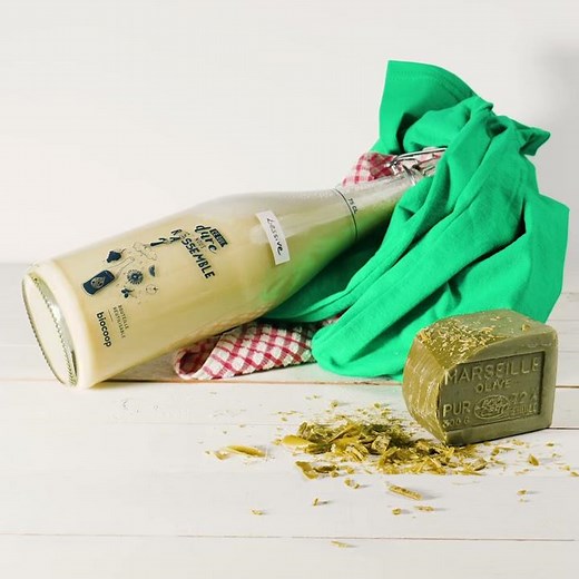 Tutos & DIY Biocoop : Recette de lessive au savon de Marseille fait-maison