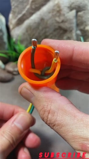 How to Connect Electrical Wire to Socket Safely | Easy Wiring Tutorial 👍 #craft #outdoors #shorts