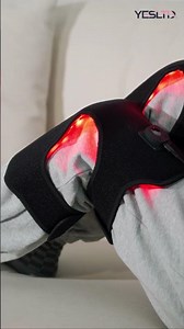 Soft & Waterproof Red-Light Knee Wrap: 4 Modes, Timer—Relief in Every Bend!
