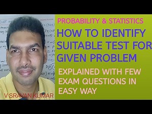 HOW TO IDENTIFY SUITABLE TEST IN TELUGU ‪@VATAMBEDUSRAVANKUMAR‬