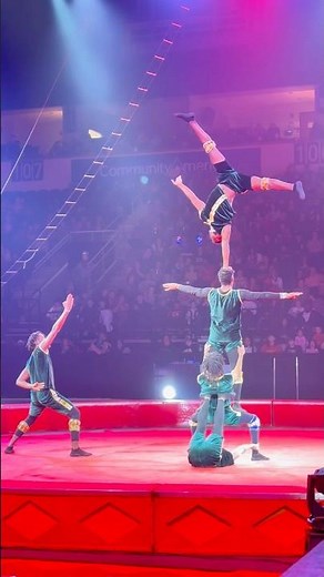 Unbelievable 4-Person Balancing Act! 🤯🔥 | Extreme Acrobatics & Precision