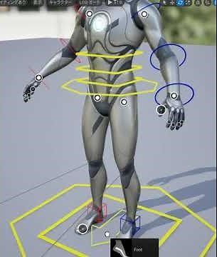 UE5.4のModularRigは1分もあれば人型のリグが出来てしまうんだ