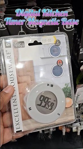 Digital Kitchen Timer Magnetic Base