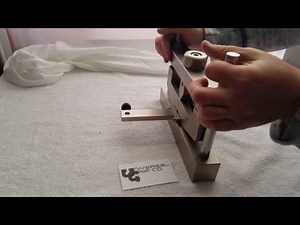 3 pt. Guided Bend Testing Fixture w/ Deflectometer Holder